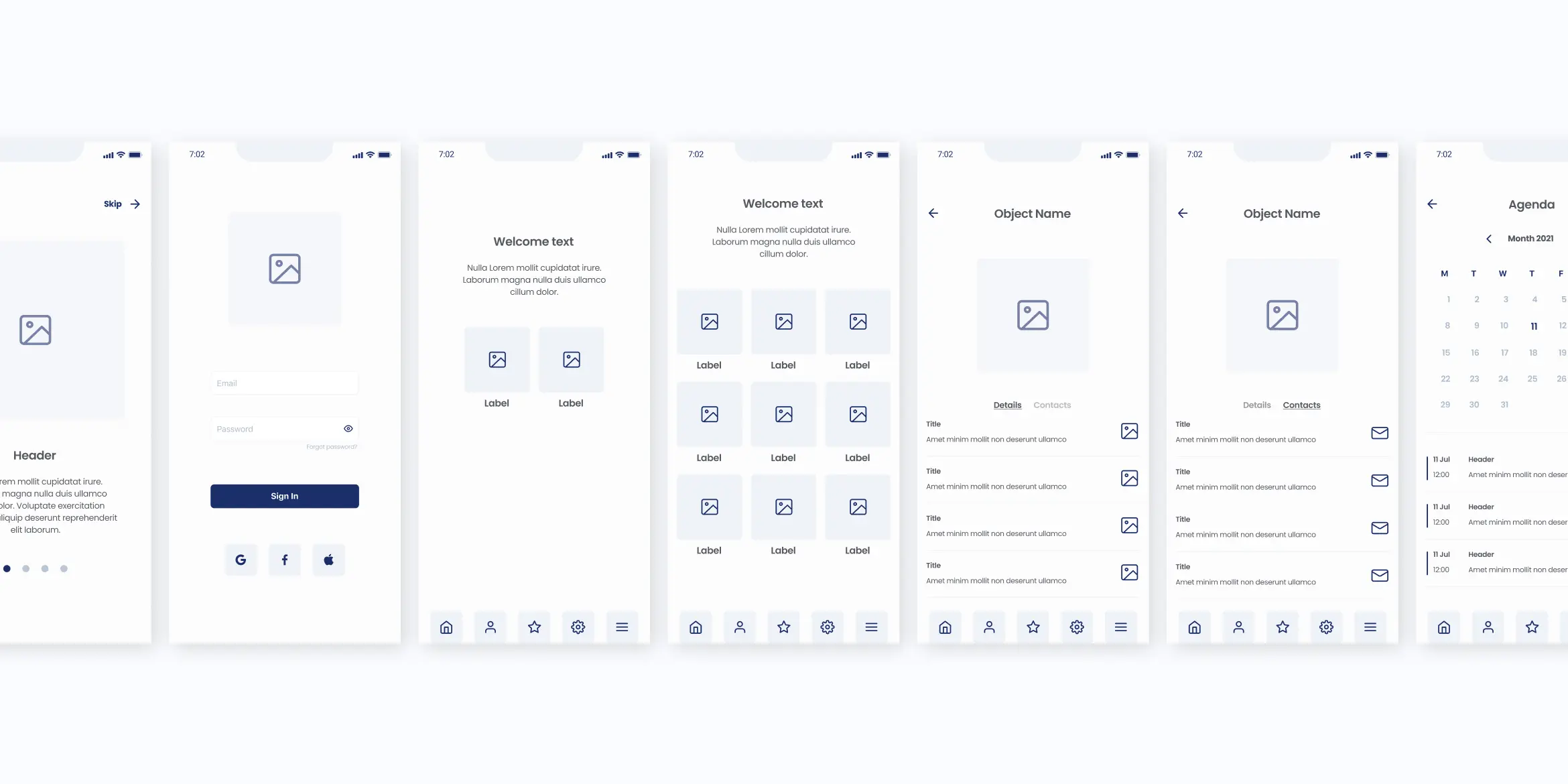wireframes